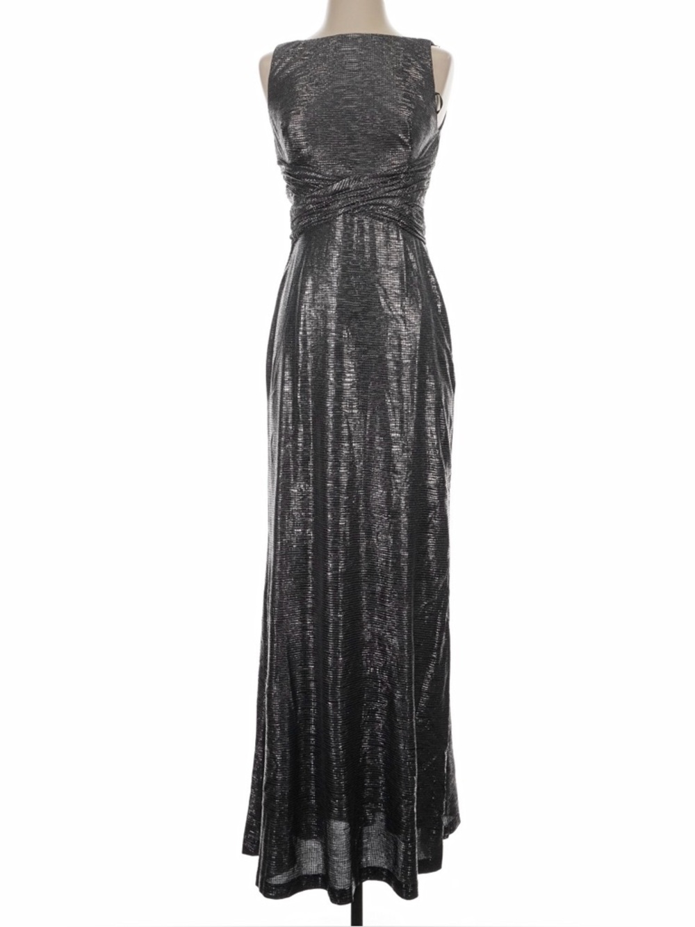 NWT Ralph Lauren dark silver formal dress/gown